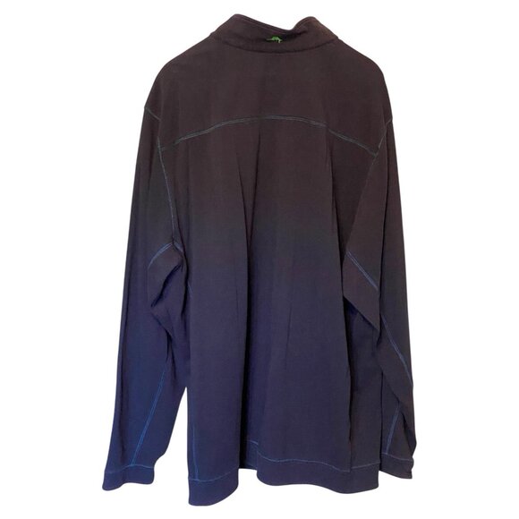 Seattle Seahawks Blue 1/4 Zip Pullover Men's 2XL Tommy Bahama NFL - Picture 2 of 12